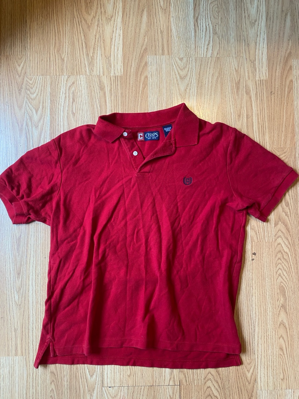 Y2K Red Men's M Crested Chaps Polo